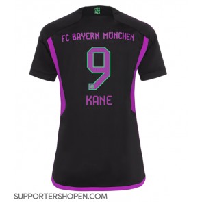 Bayern Munich Harry Kane #9 Borta Matchtröja Dam 2023-24 Kortärmad
